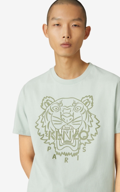 Kenzo Men Tiger T-shirt Sage Green
